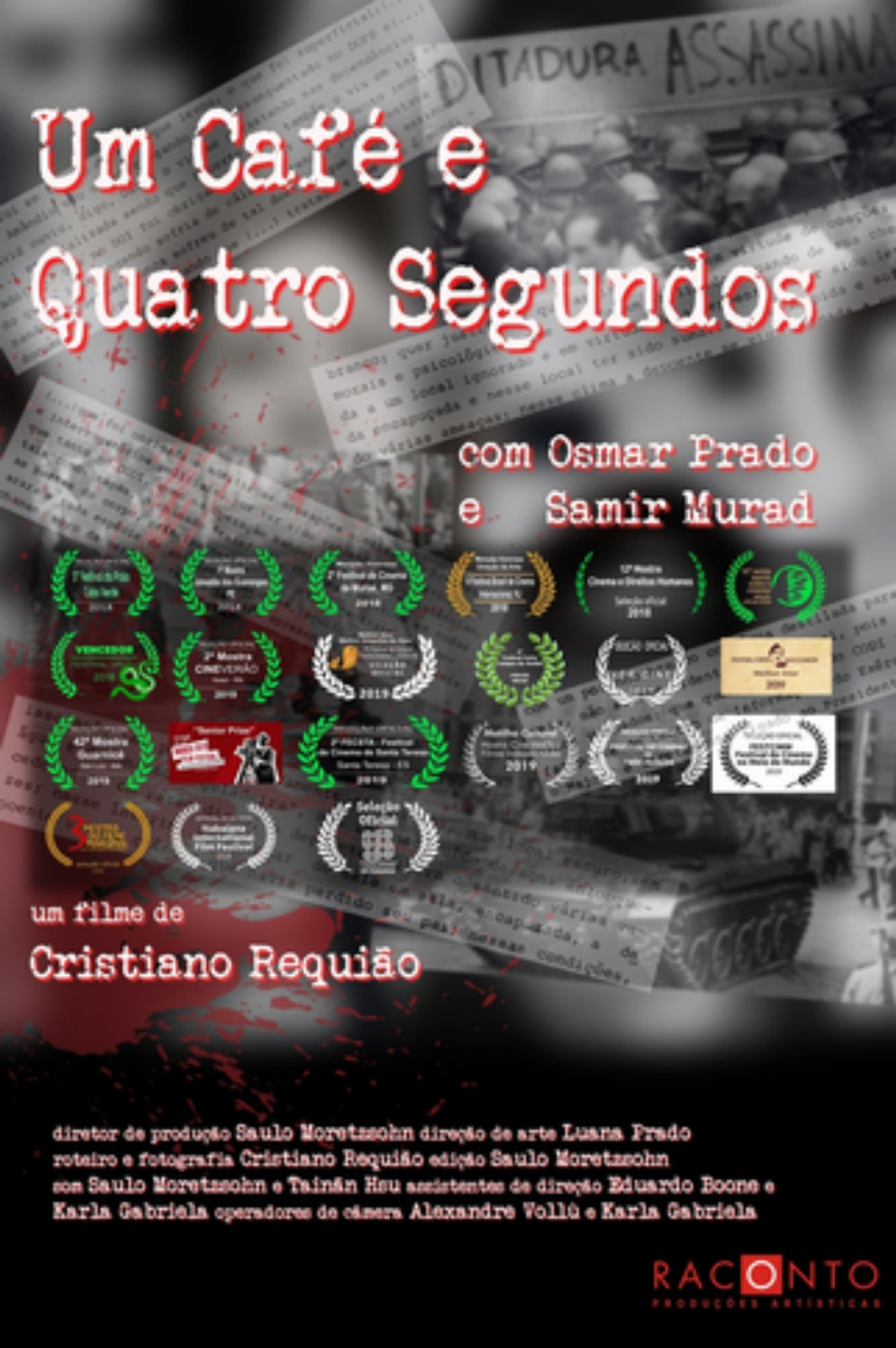 Um Café e Quatro Segundos filmaffisch