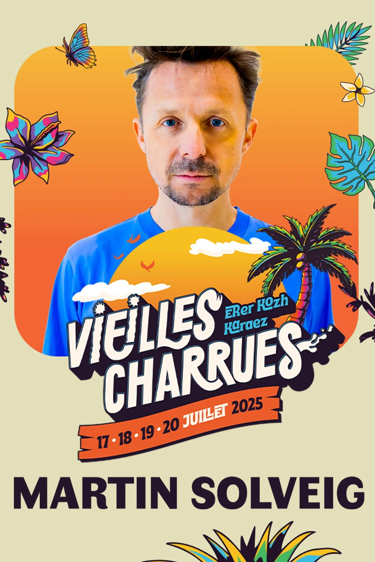 Martin Solveig en concert aux Vieilles Charrues 2025 filmaffisch