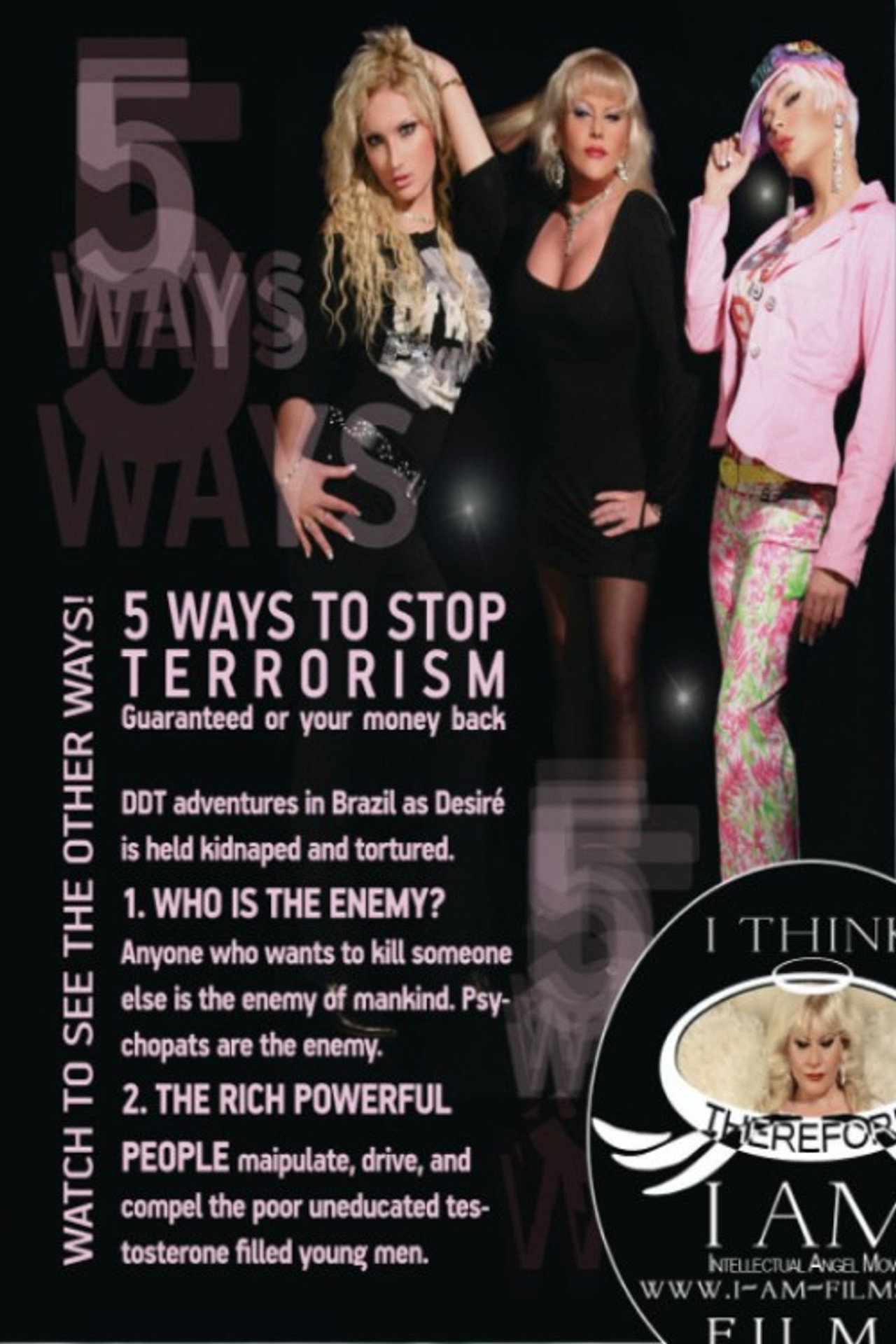 Five Ways To Stop Terrorism – plakát 1
