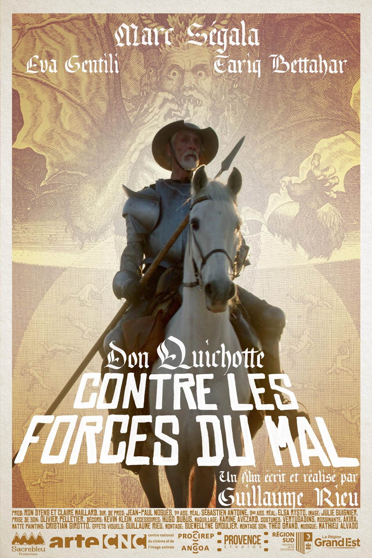Don Quichotte contre les forces du mal Backdrop