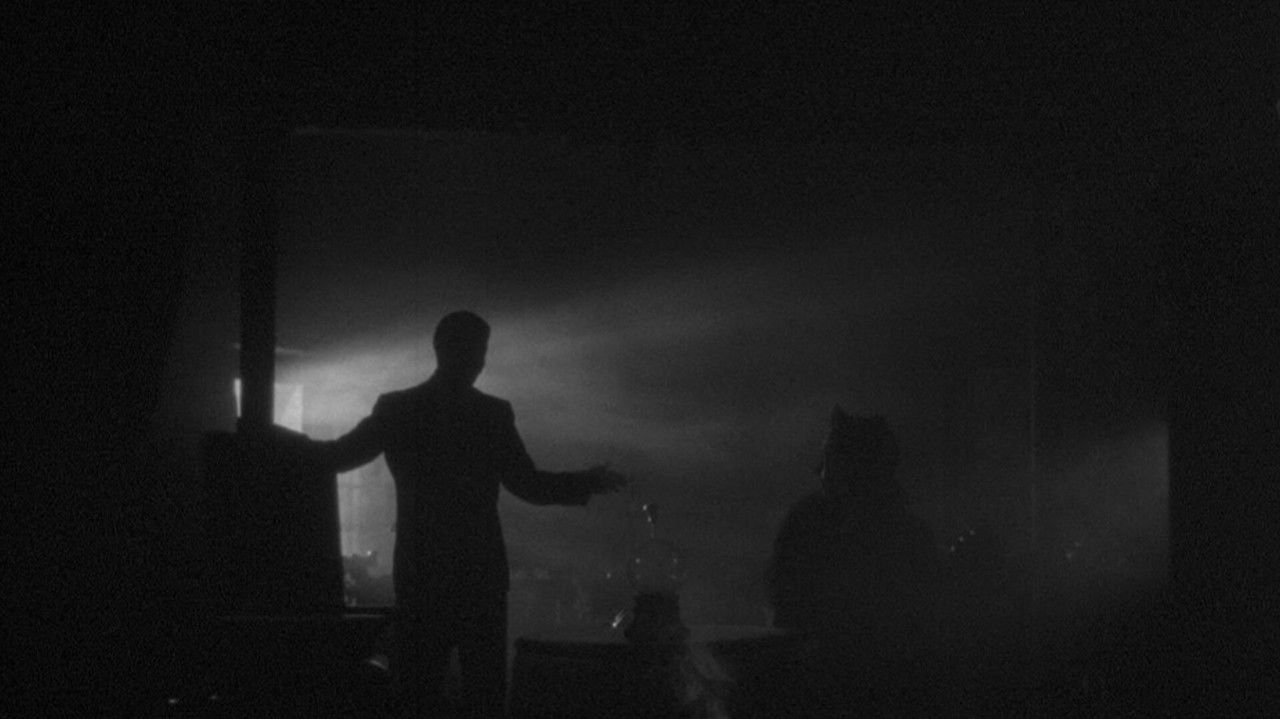 The Amazing Mr. X backdrop