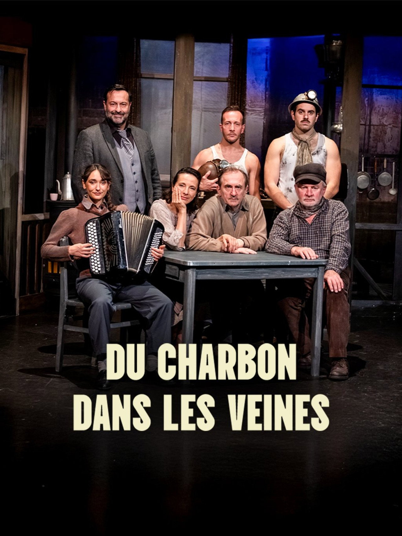 Du Charbon dans les Veines filmaffisch