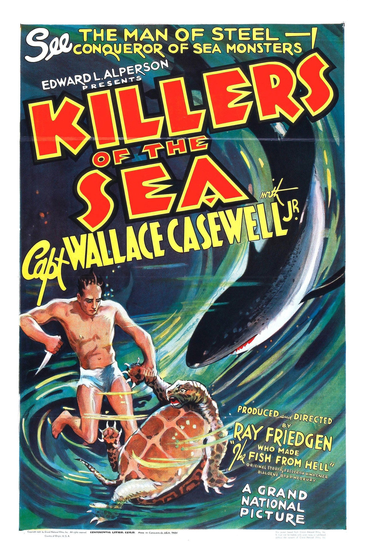 Killers of the Sea filmaffisch