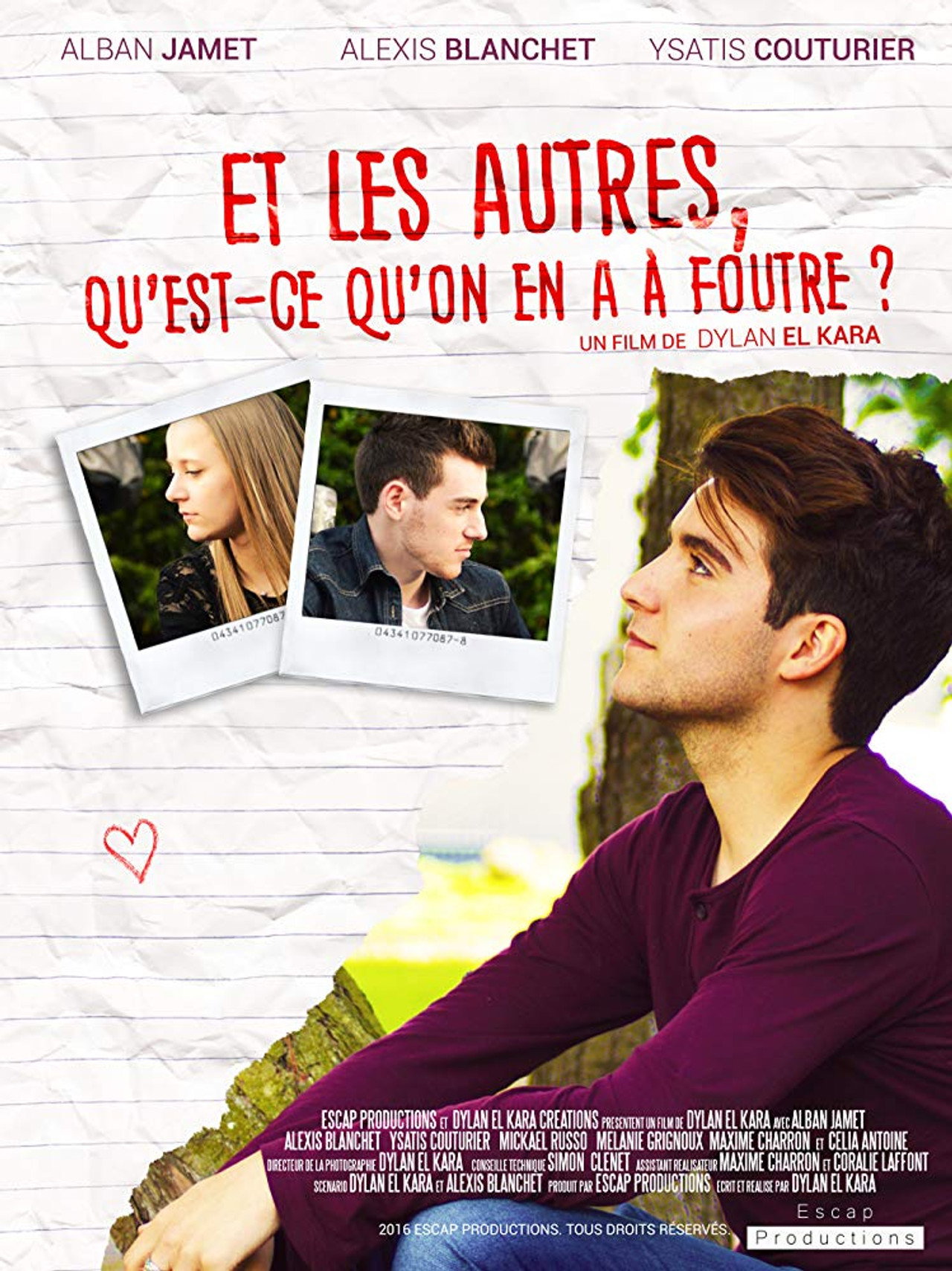 Et les autres, qu'est-ce qu'on en a à foutre? filmaffisch