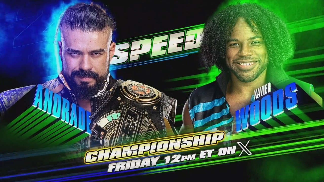 WWE Speed - Season 1 Episode 19 : Andrade vs Xavier Woods