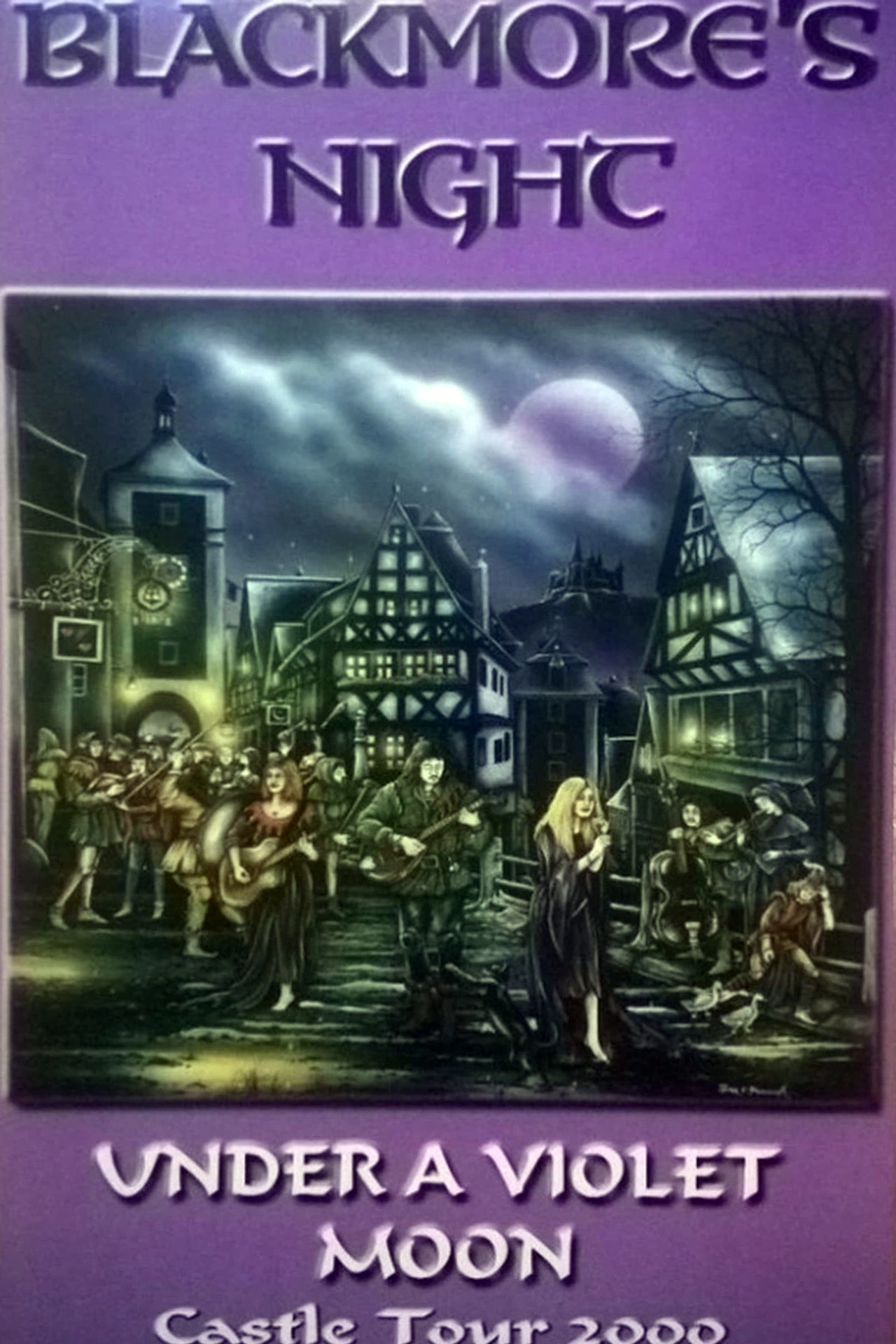 Blackmore's Night: Under a Violet Moon Castle Tour 2000 filmaffisch