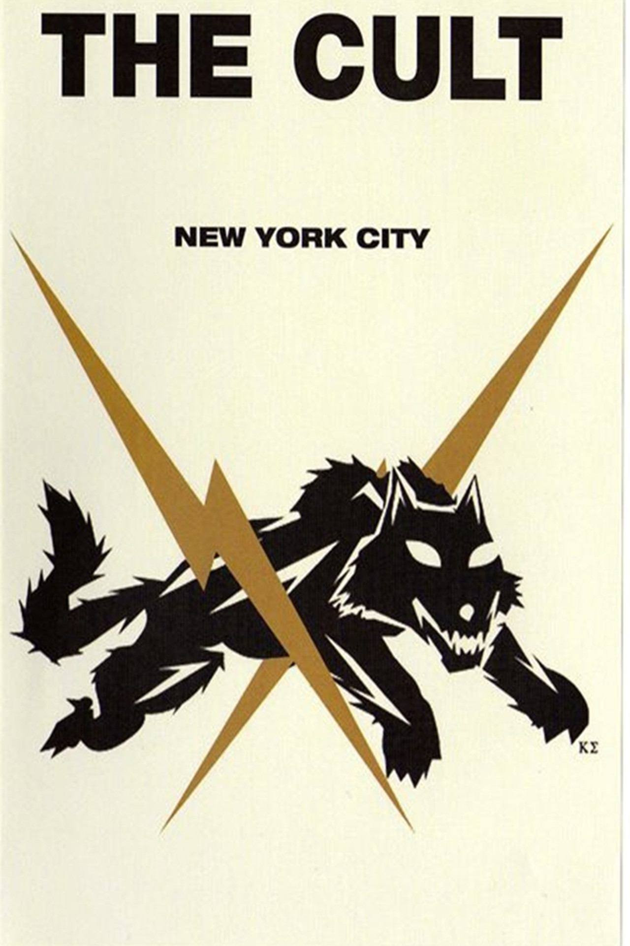 The Cult - New York City Backdrop
