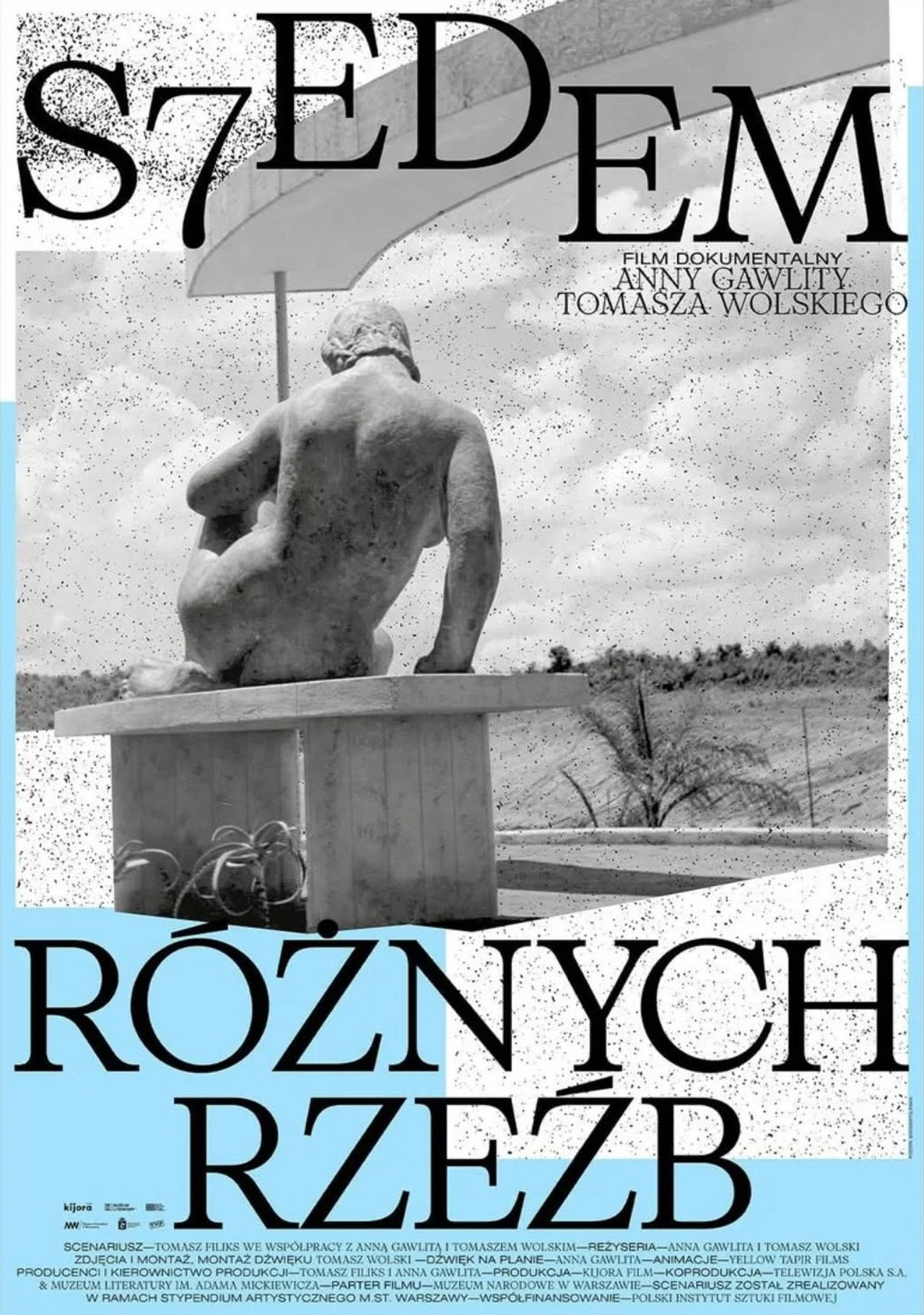 S7edem różnych rzeźb Backdrop