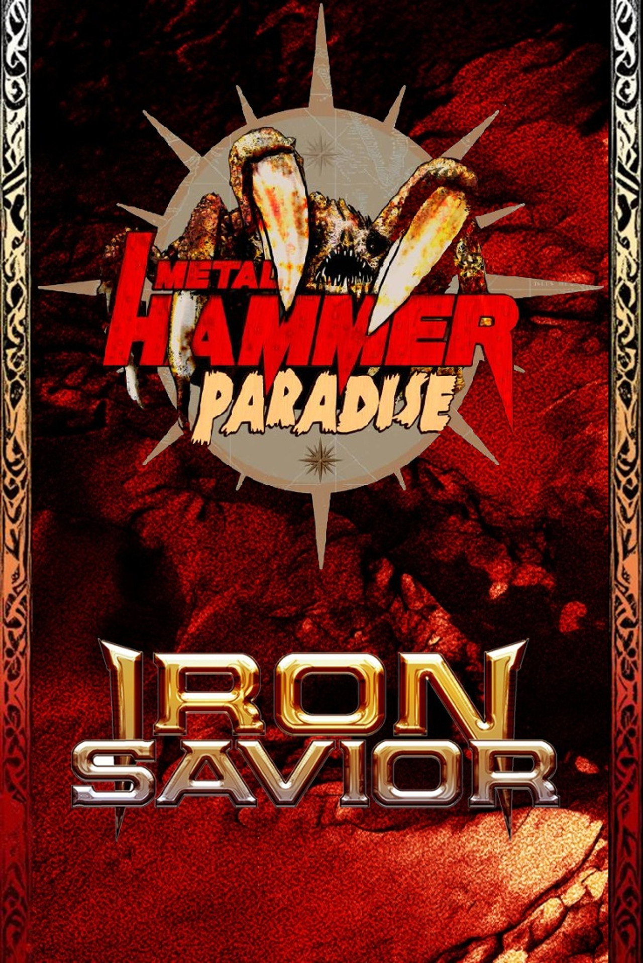 Iron Savior - Live at Metal Hammer Paradise Backdrop
