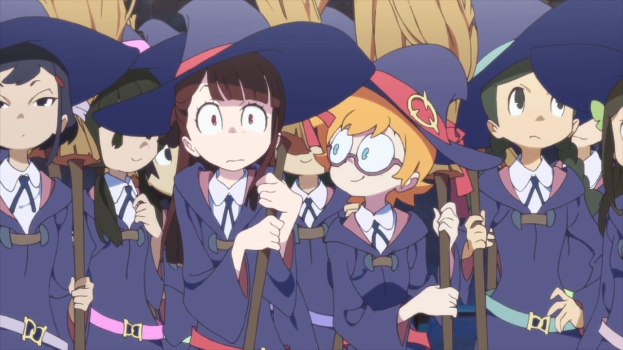 Scen från Little Witch Academia