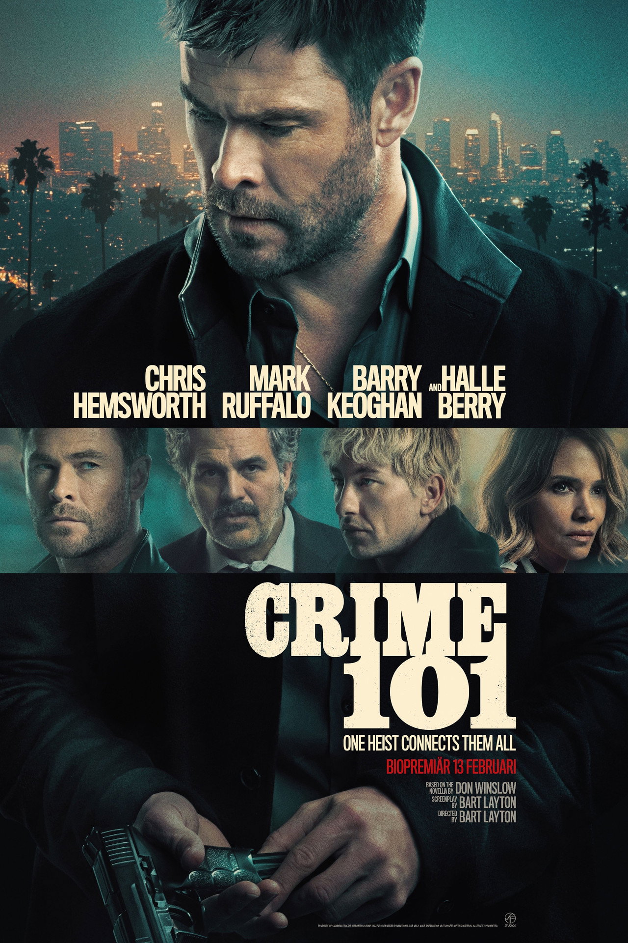 Crime 101 filmaffisch