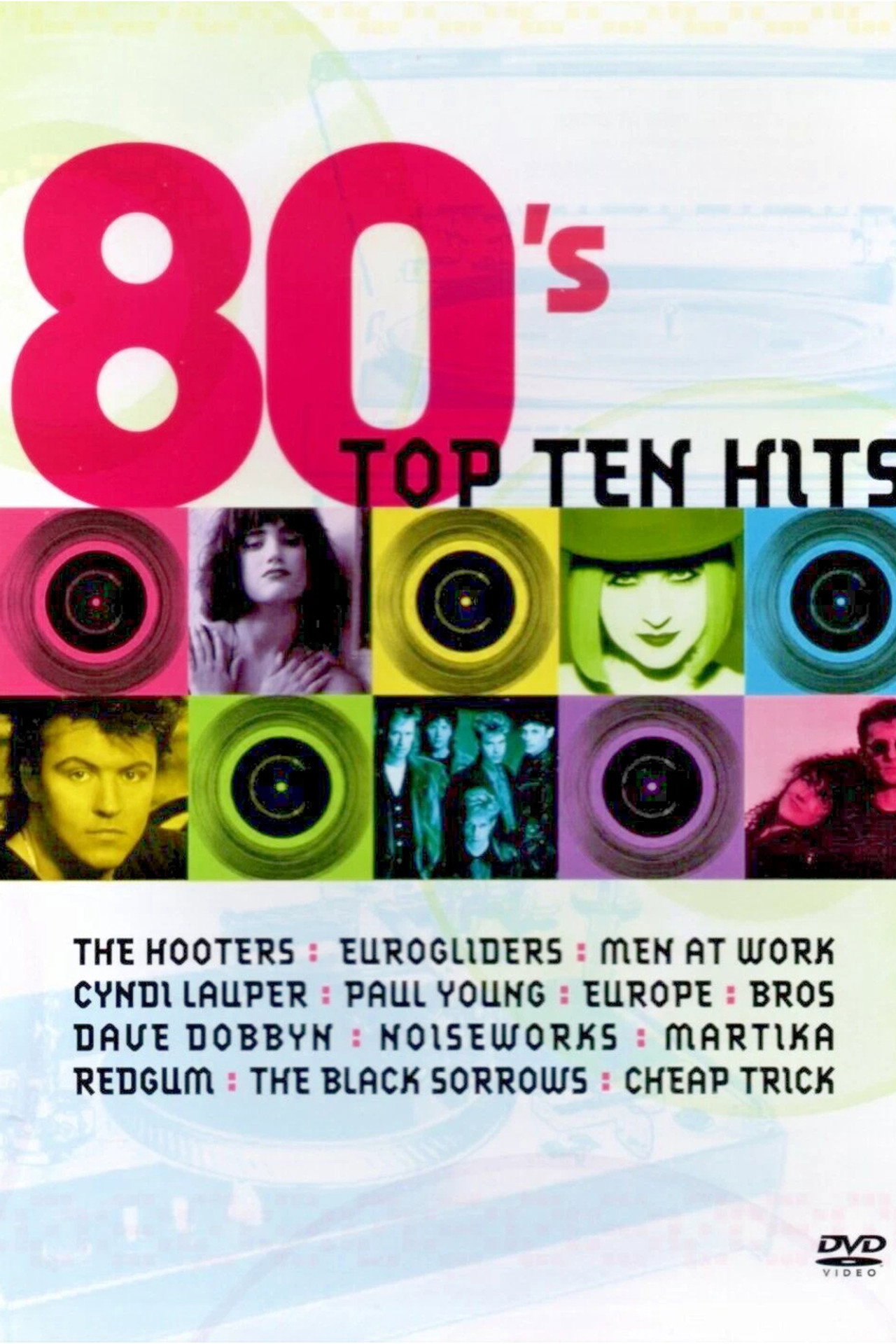 80's Top Ten Hits Backdrop