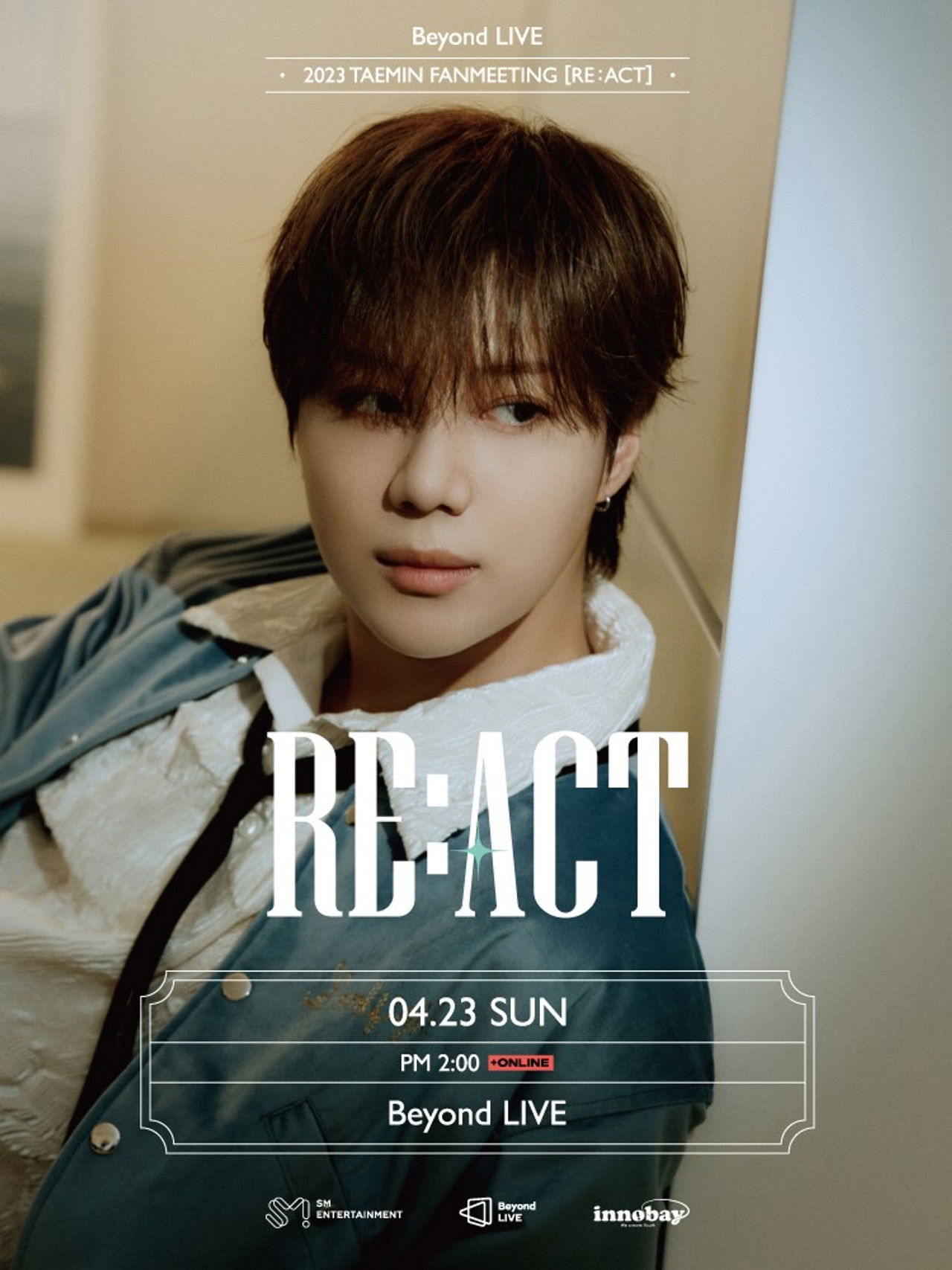 2023 TAEMIN FANMEETING "RE : ACT" Backdrop