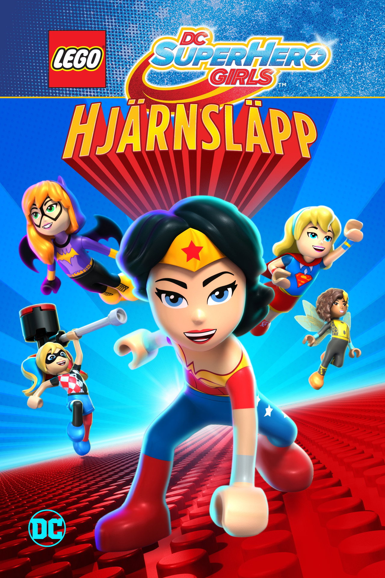 LEGO DC Super Hero Girls: Hjärnsläpp filmaffisch