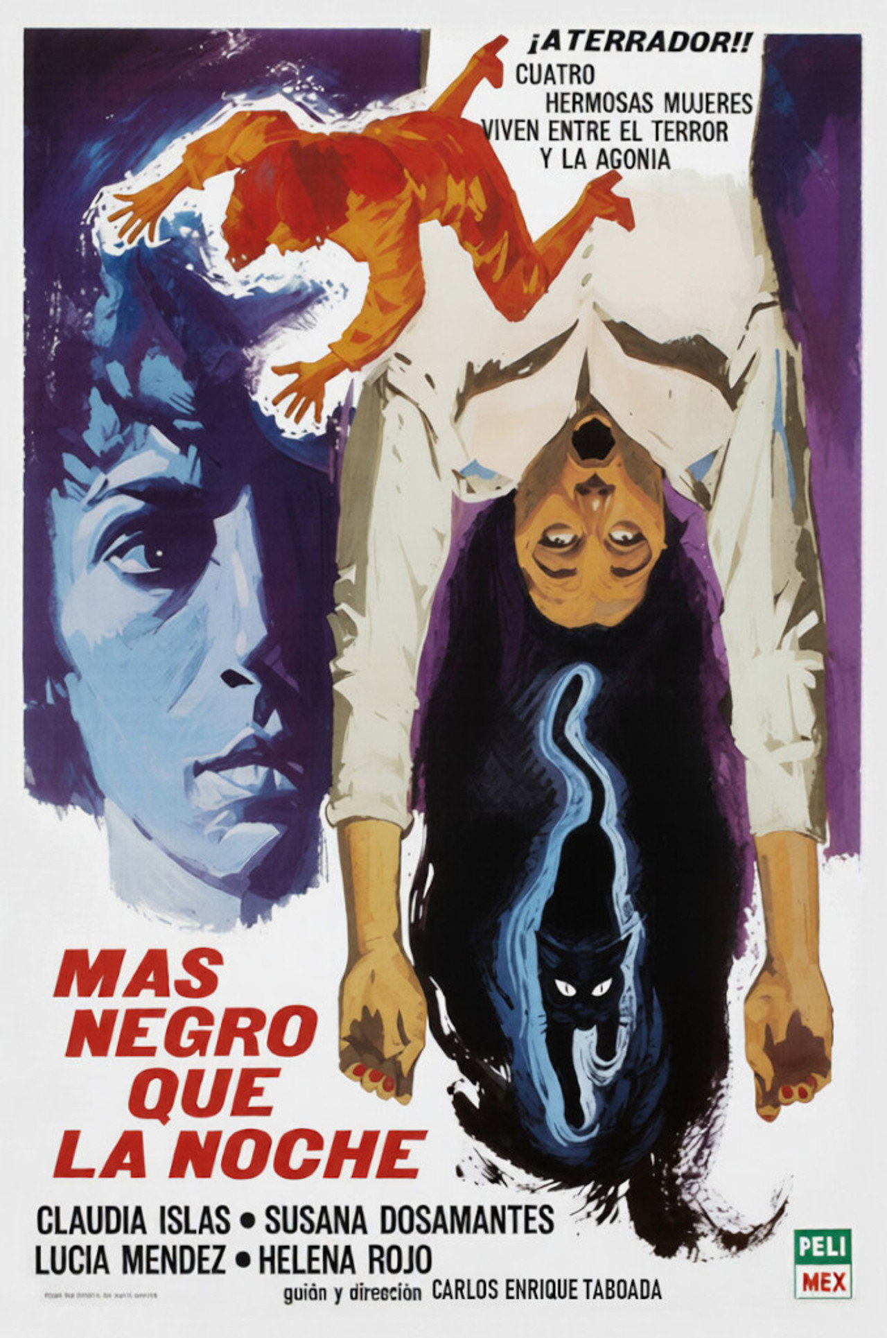 Más negro que la noche filmaffisch