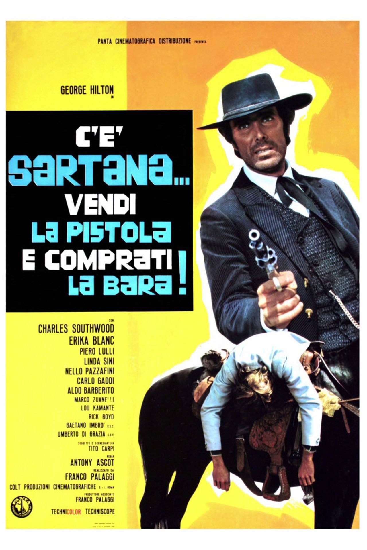 C'è Sartana... vendi la pistola e comprati la bara filmaffisch
