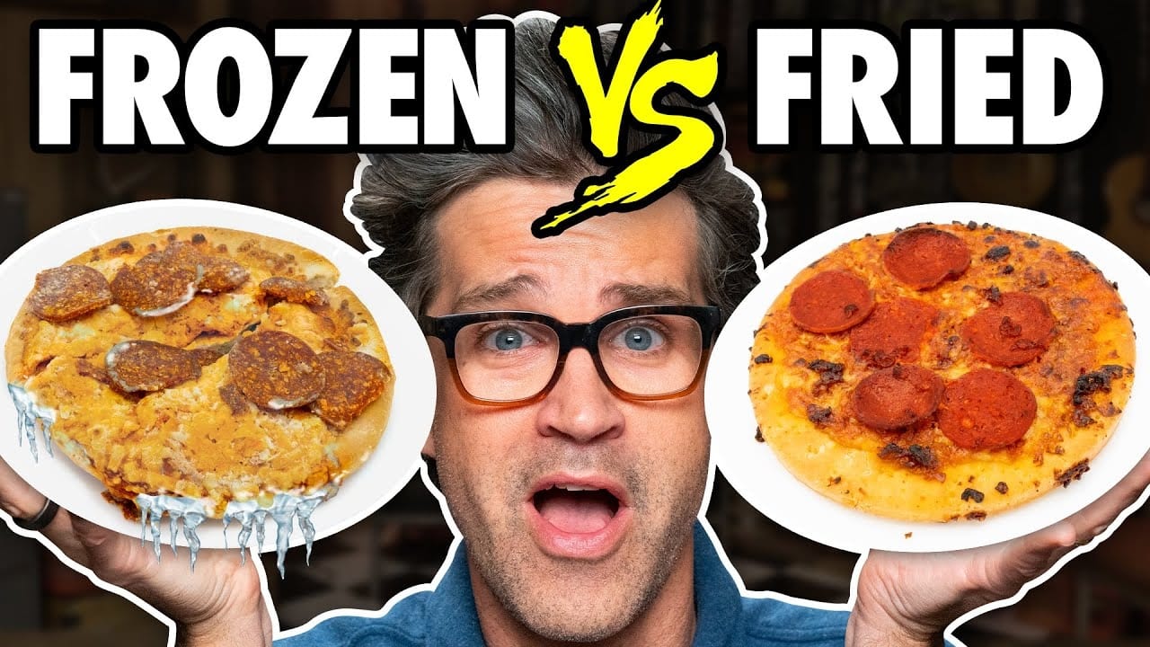 Good Mythical Morning - Season 21 Episode 12 : Frozen vs. Fried Food Taste Test