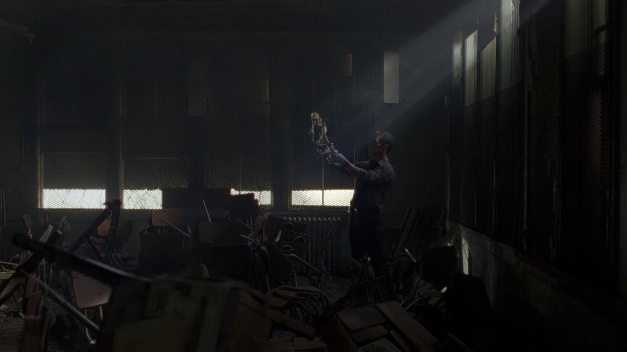 Making True Detective backdrop