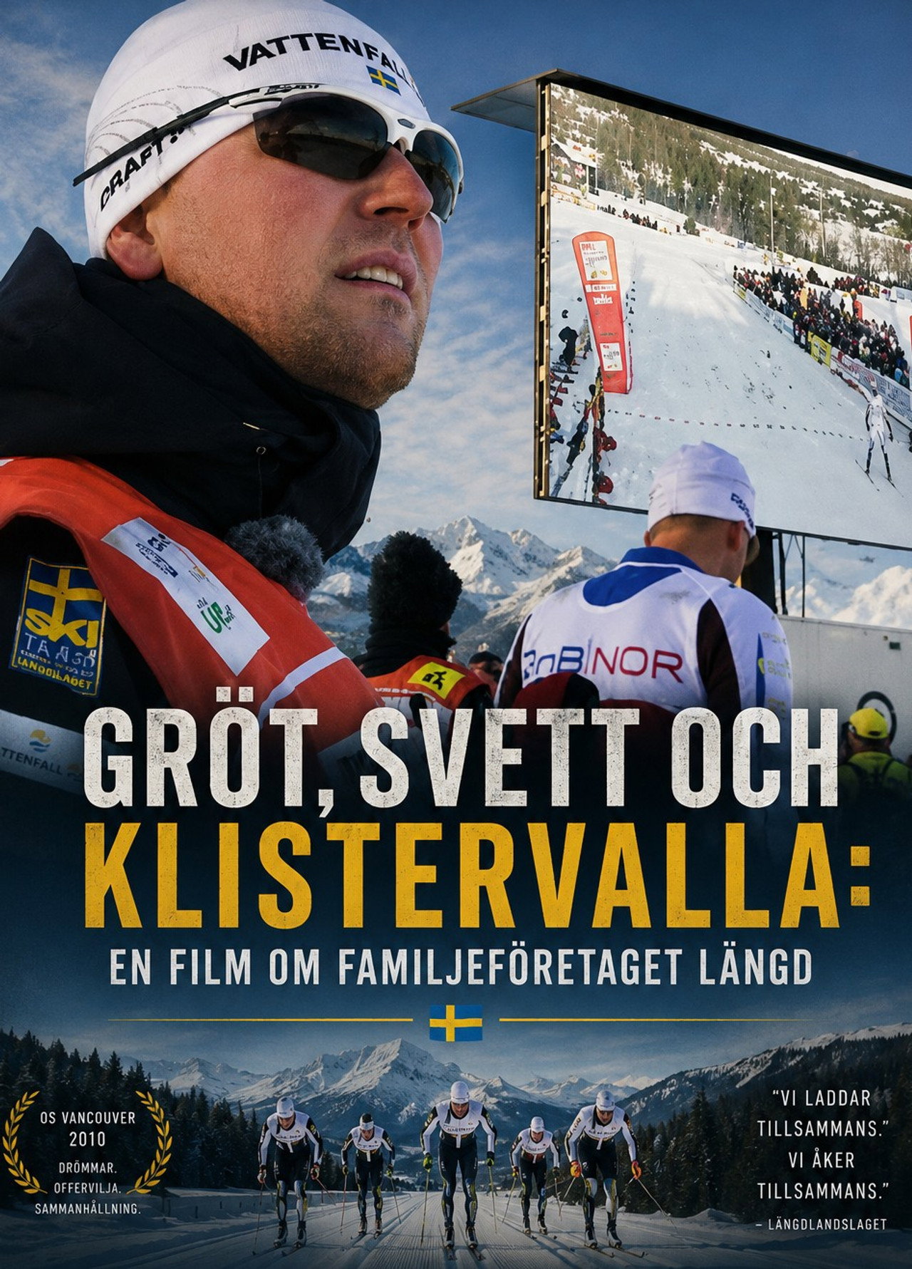 Gröt, svett och klistervalla filmaffisch