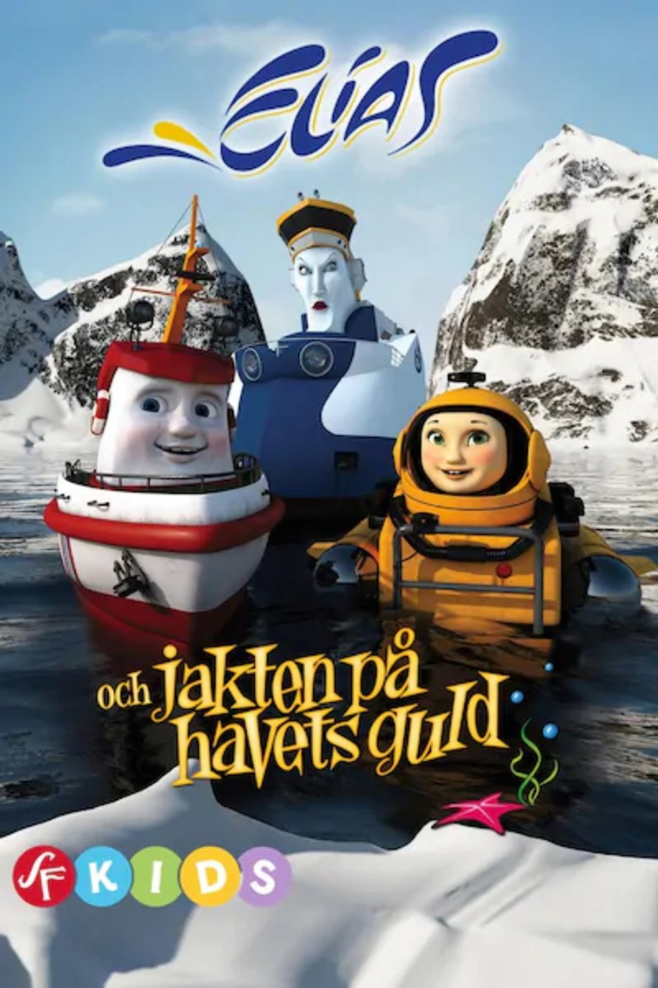 Elias och jakten på havets guld filmaffisch