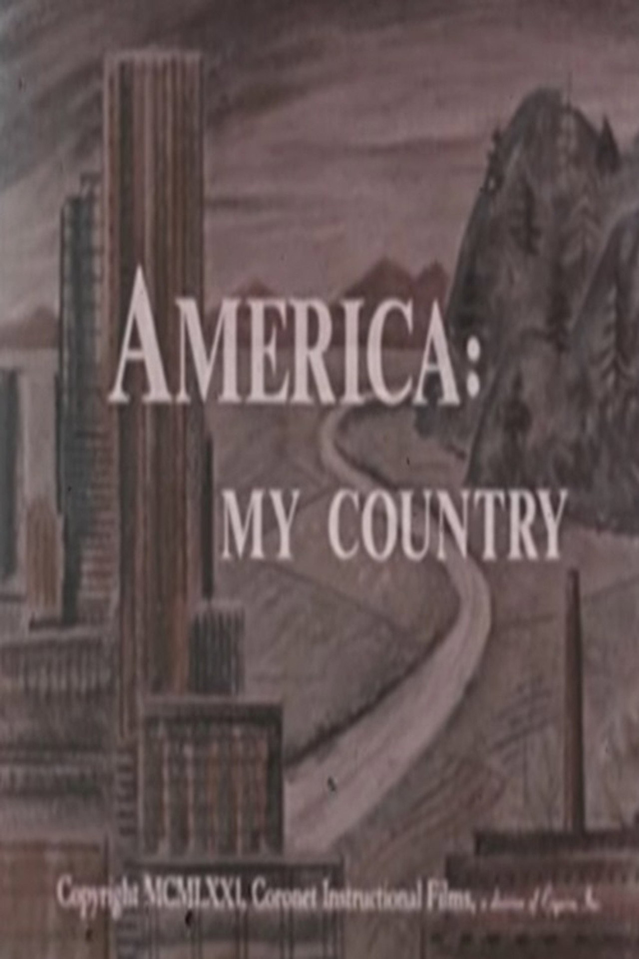 America My Country poster