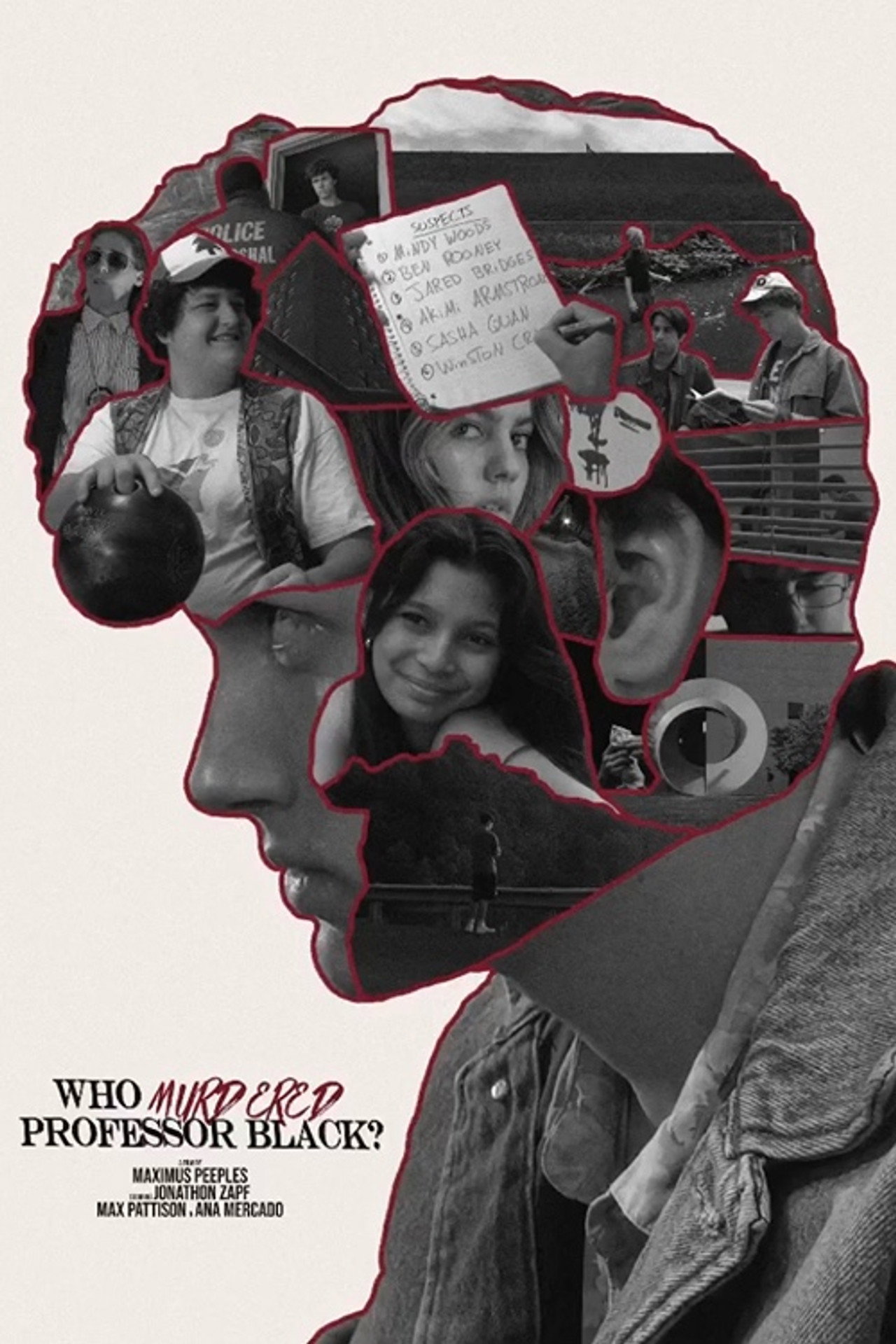 Who Murdered Professor Black? filmaffisch