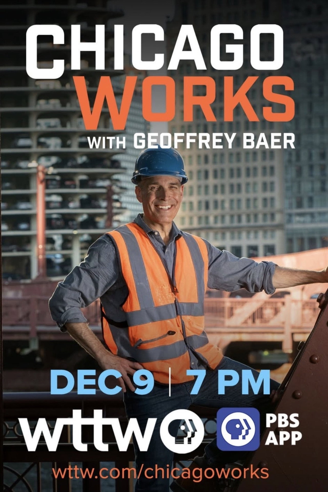 Chicago Works with Geoffrey Baer Backdrop