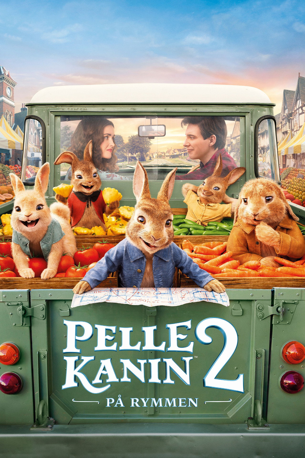 Pelle Kanin 2 - på rymmen filmaffisch