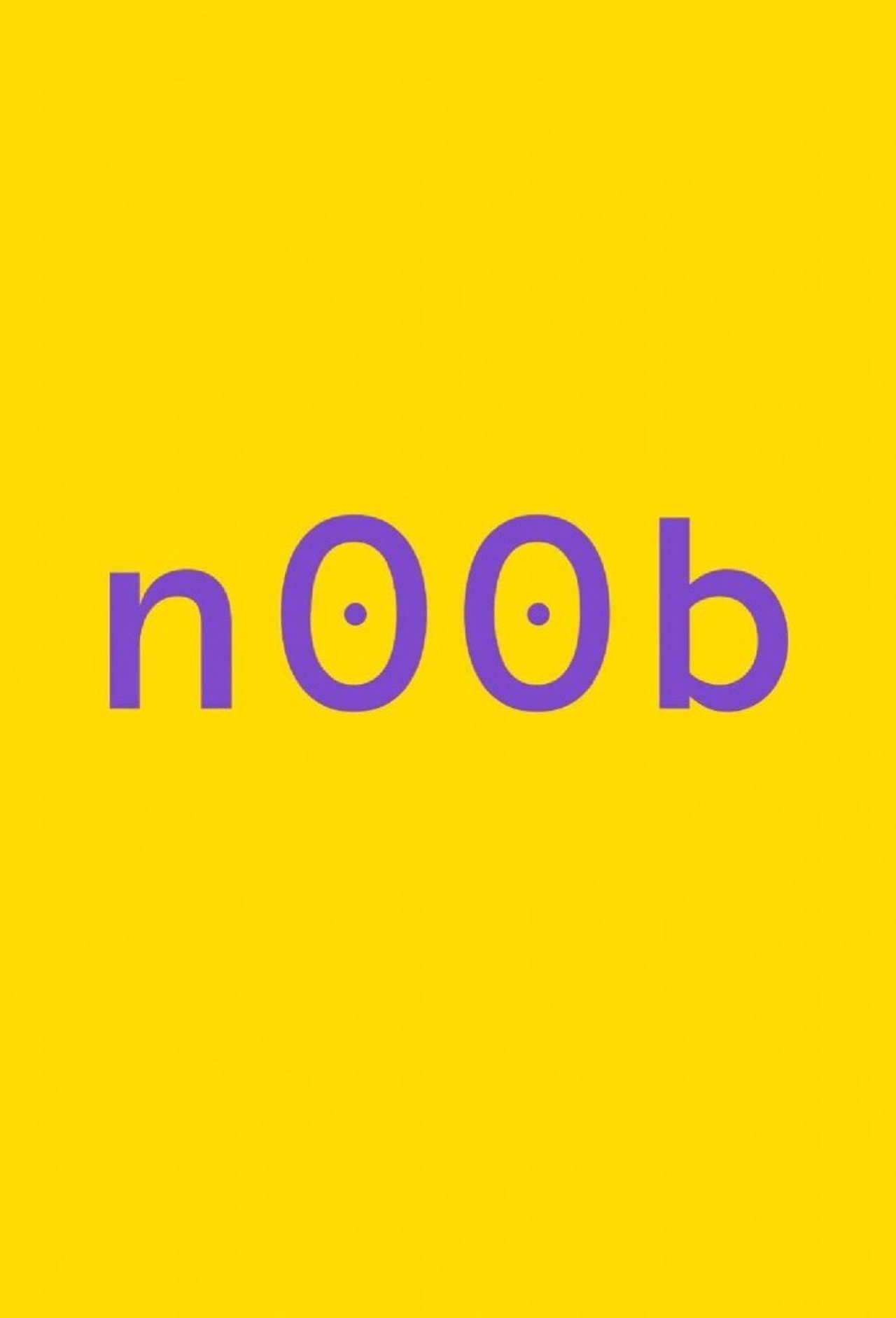 n00b affisch