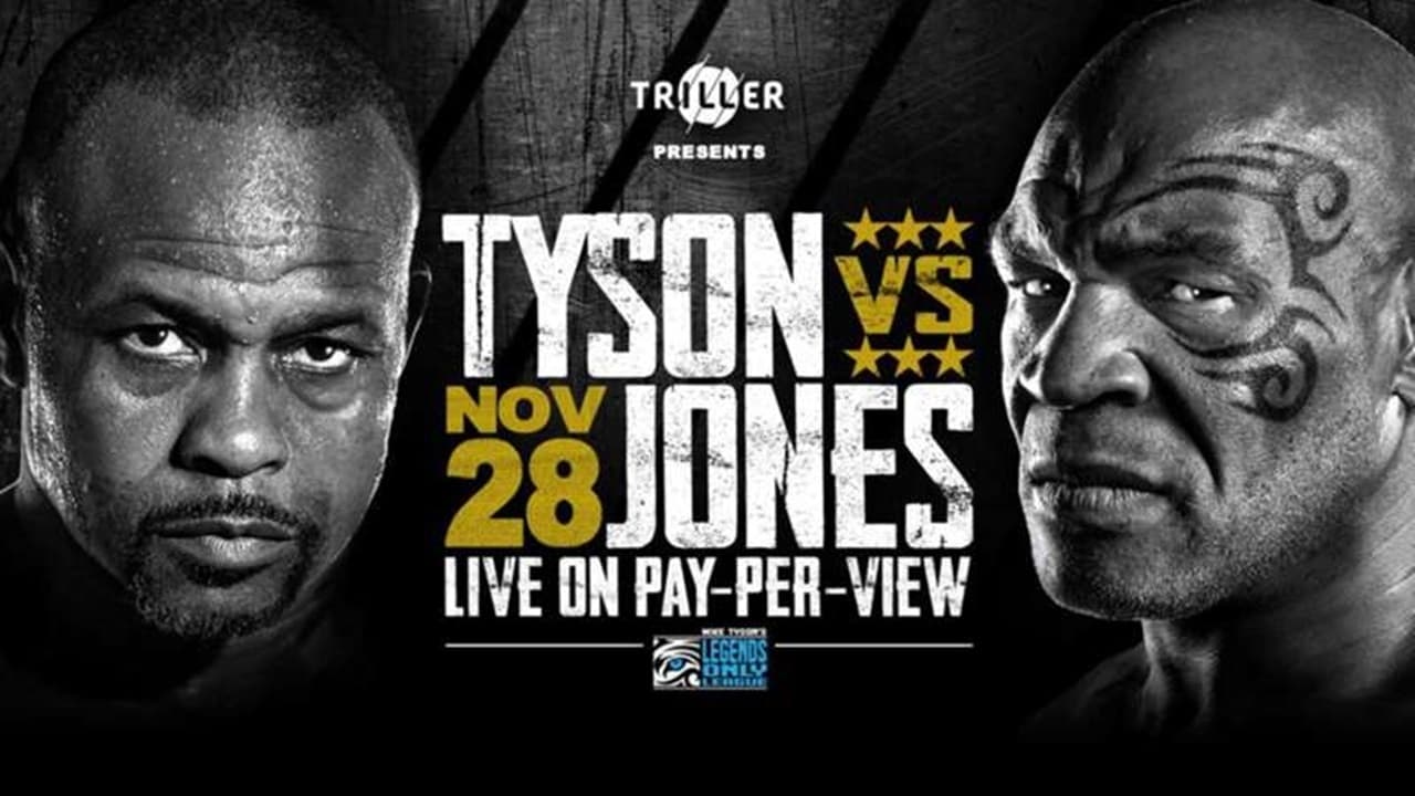 Scen från Mike Tyson vs. Roy Jones Jr.