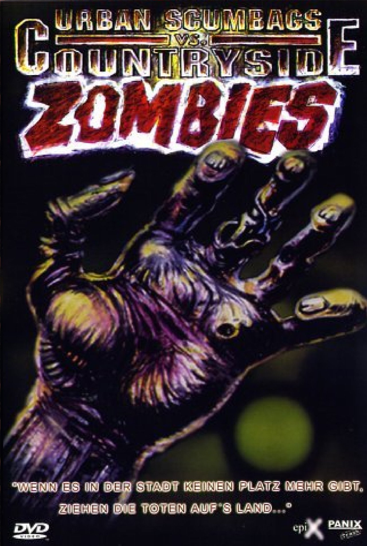 Urban Scumbags vs. Countryside Zombies filmaffisch
