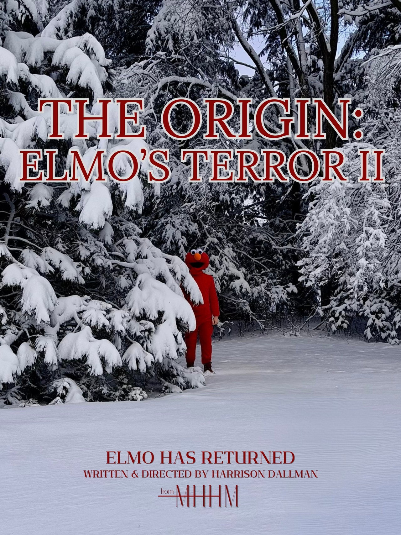 The Origin: Elmo's Terror II Backdrop