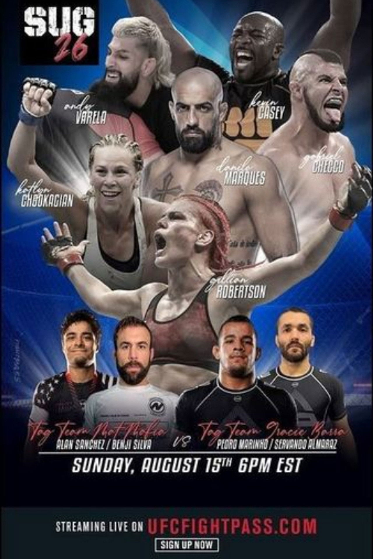 Submission Underground 26 Backdrop