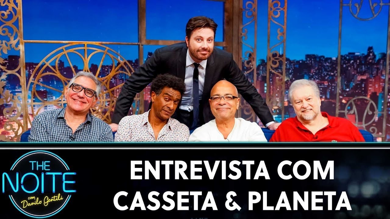 The Noite com Danilo Gentili - Season 12 Episode 168 : The Noite The Sucessos - Casseta e Planeta