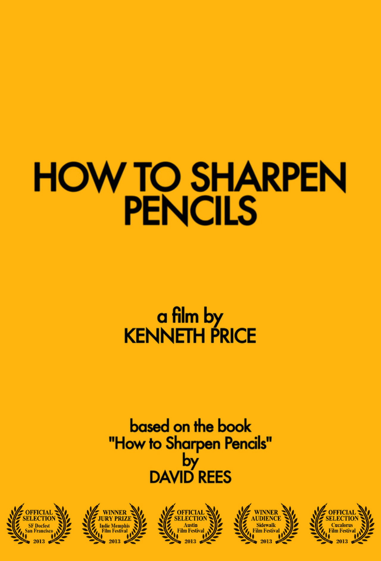 How to Sharpen Pencils filmaffisch