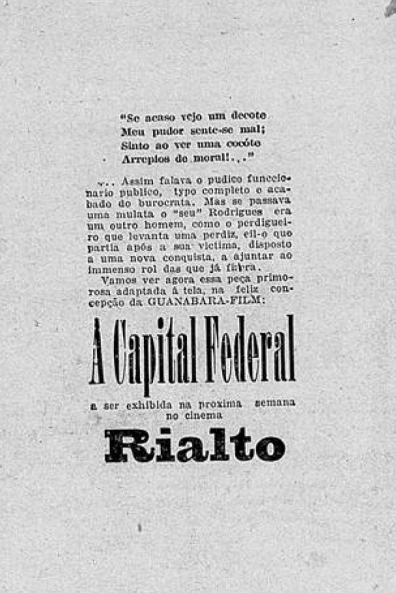 A Capital Federal filmaffisch
