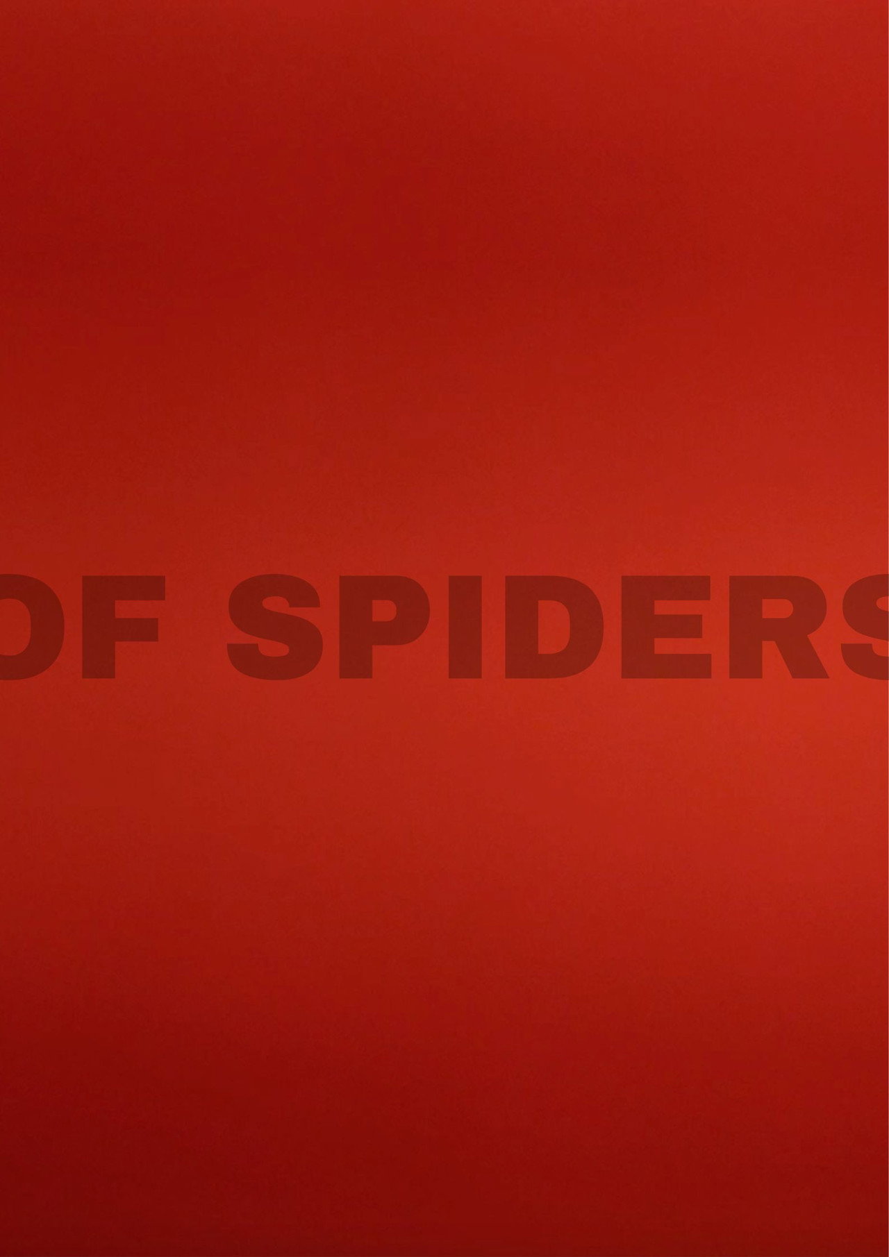 Of Spiders filmaffisch
