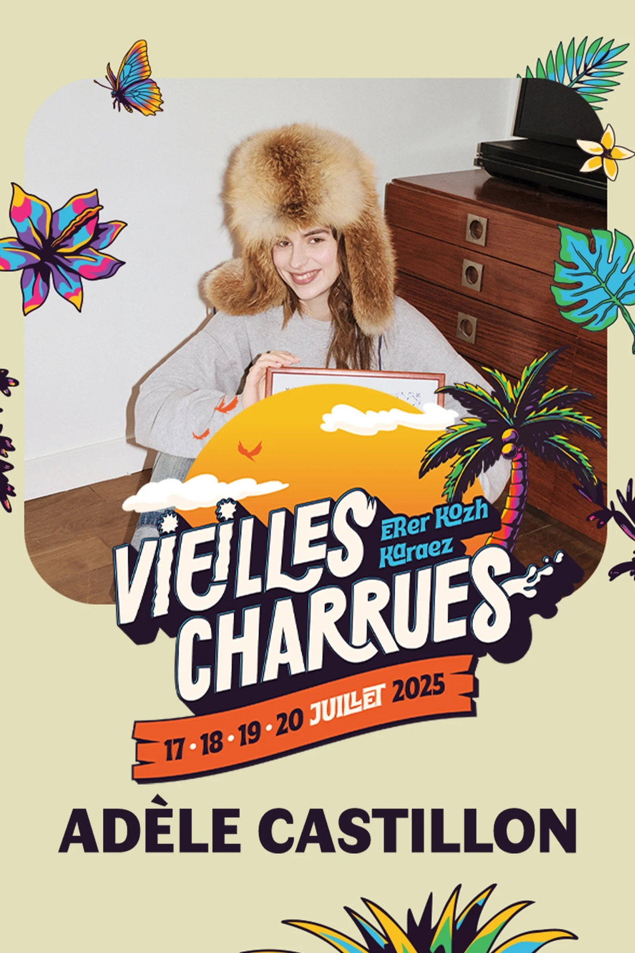 Adèle Castillon en concert aux Vieilles Charrues 2025 filmaffisch