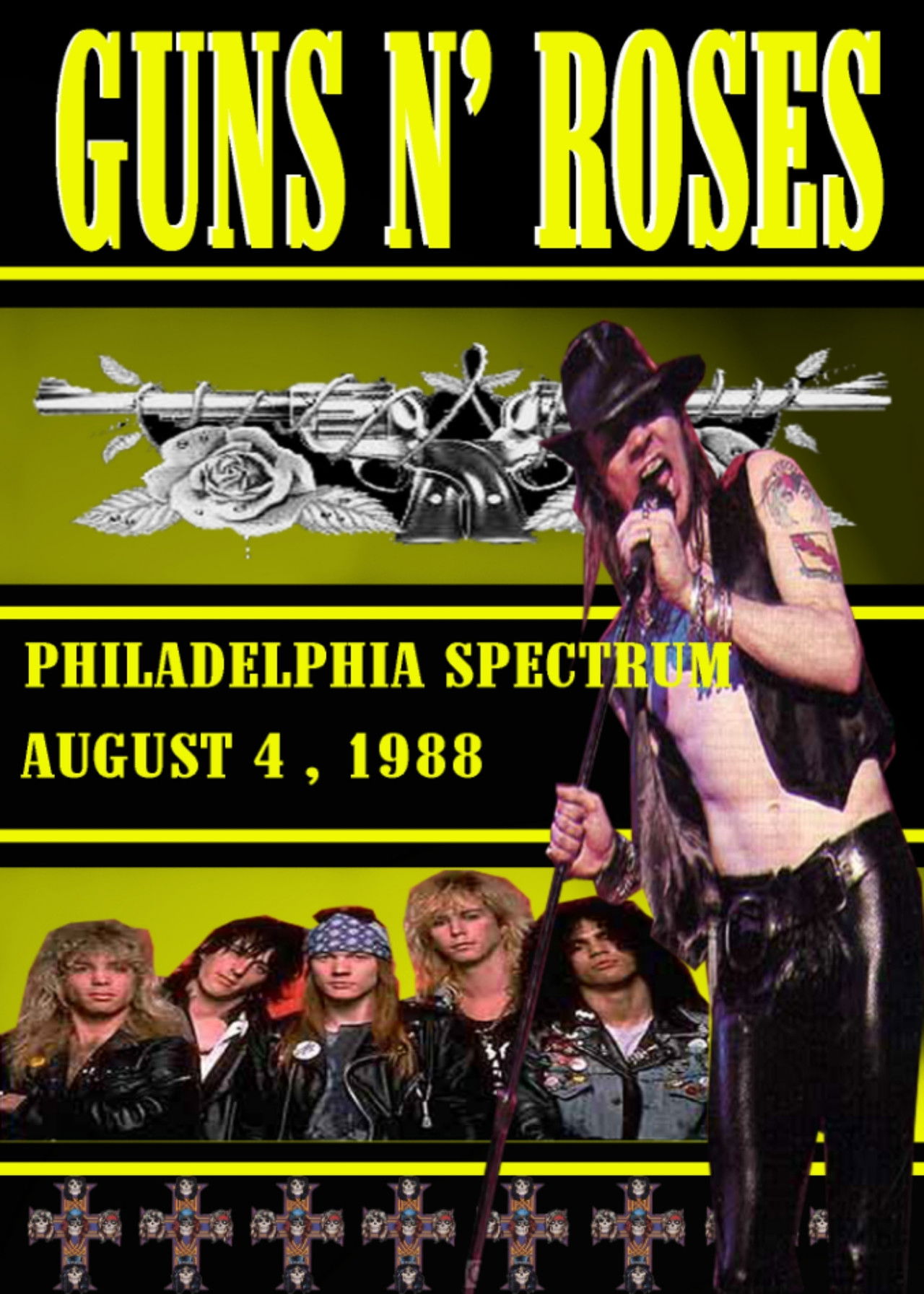 Guns N' Roses Live In Philadelphia Backdrop