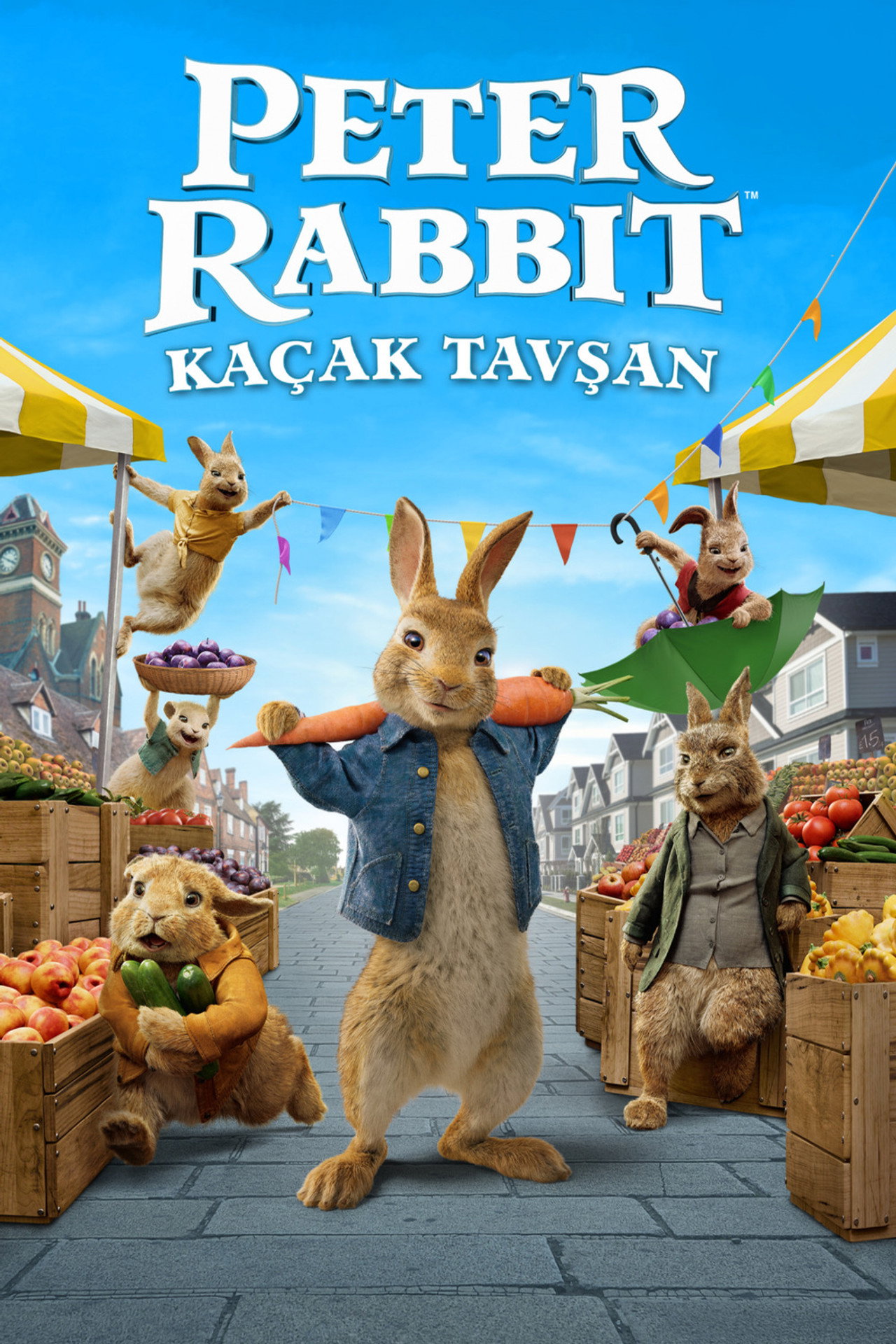 Tavşan Peter: Kaçak Tavşan Poster