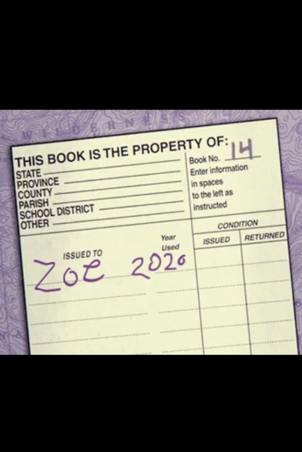 Zoe 2020 poster