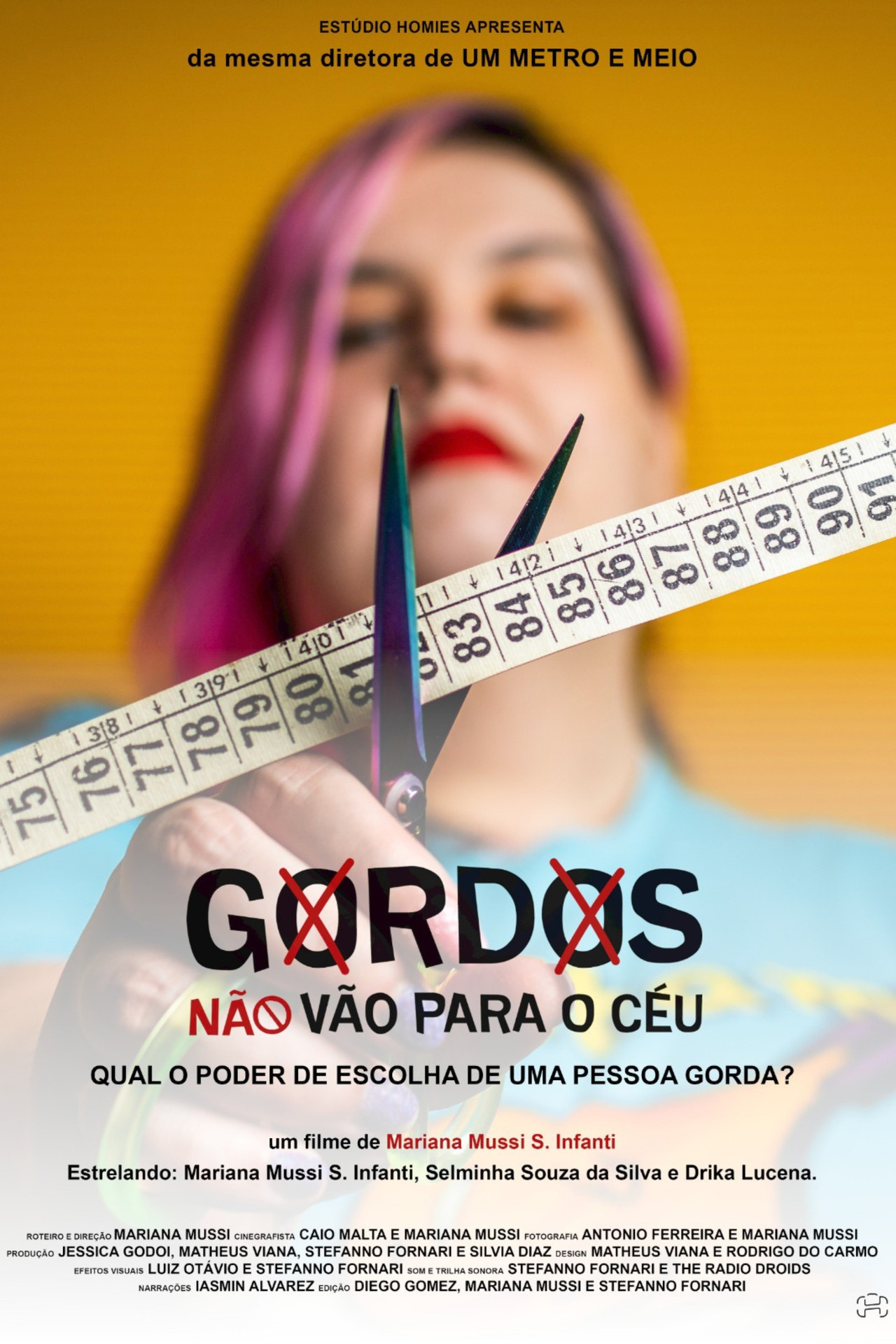 Gordos não vão para o céu filmaffisch