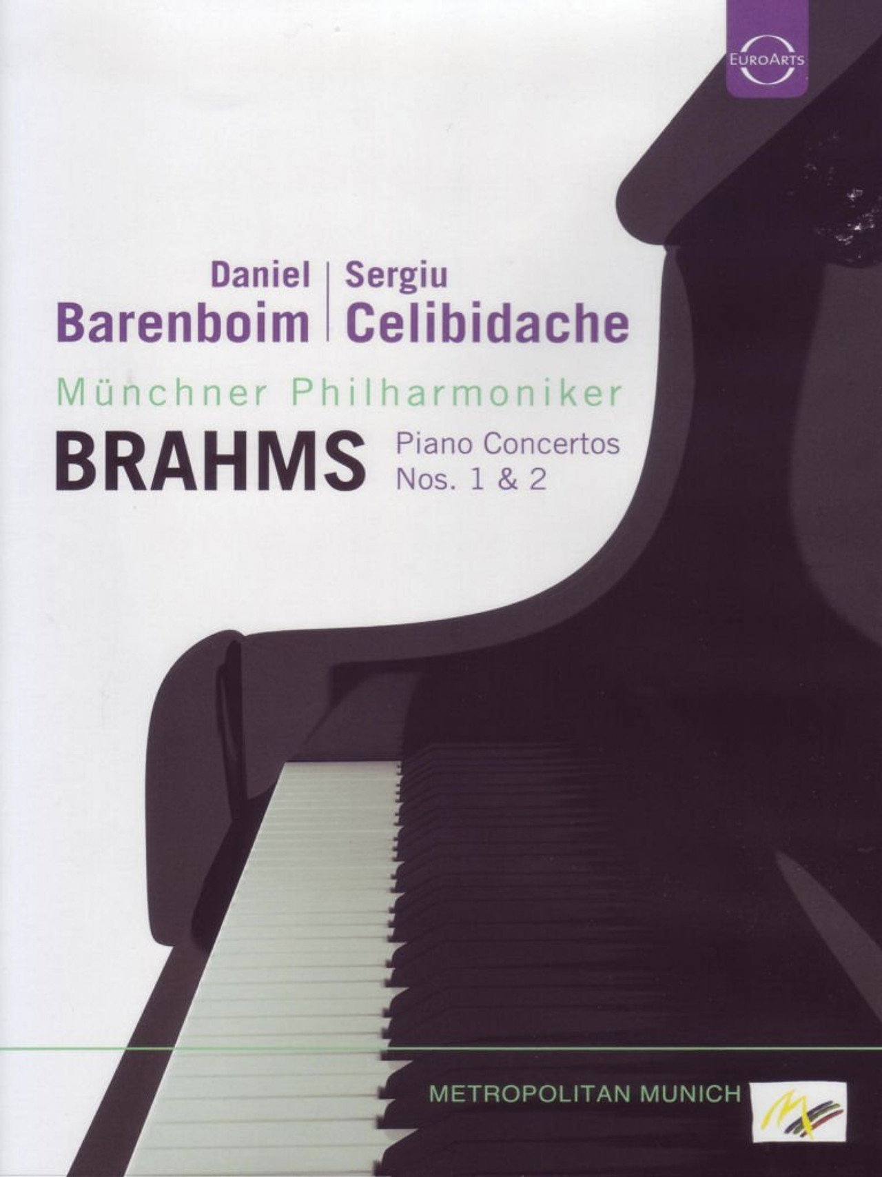 Daniel Barenboim plays Brahms: Piano Concertos Backdrop