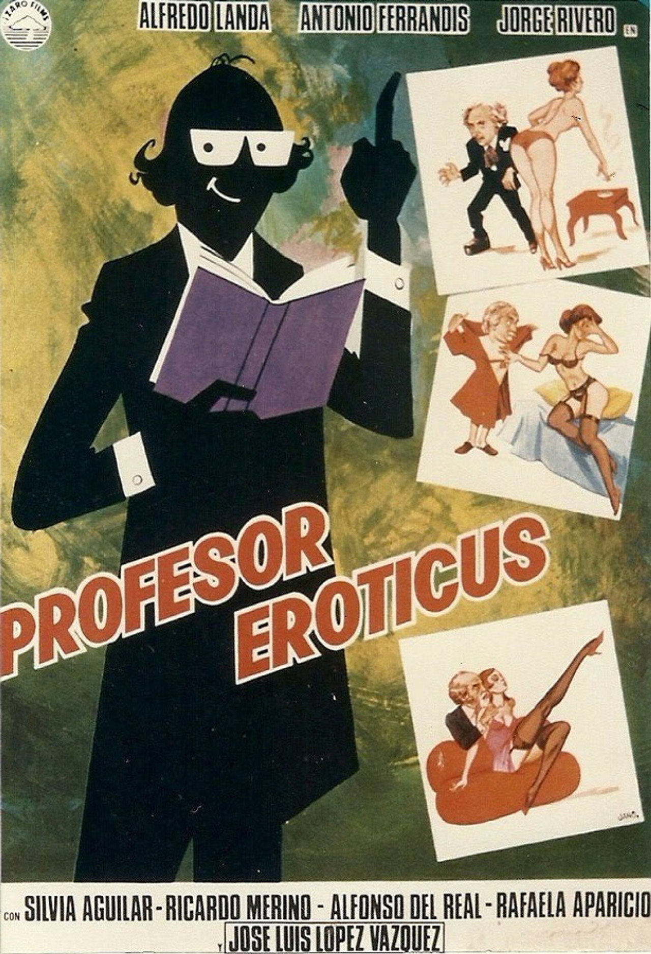Profesor eróticus afişi