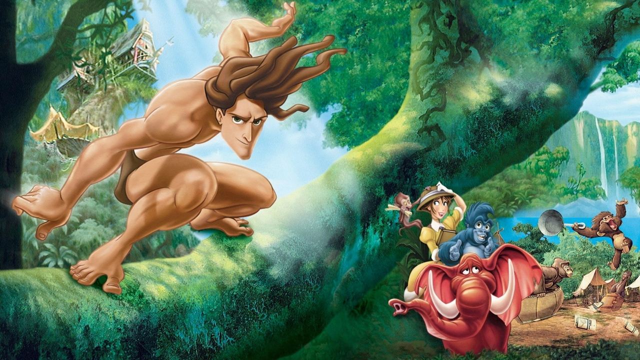 Scen från Tarzan