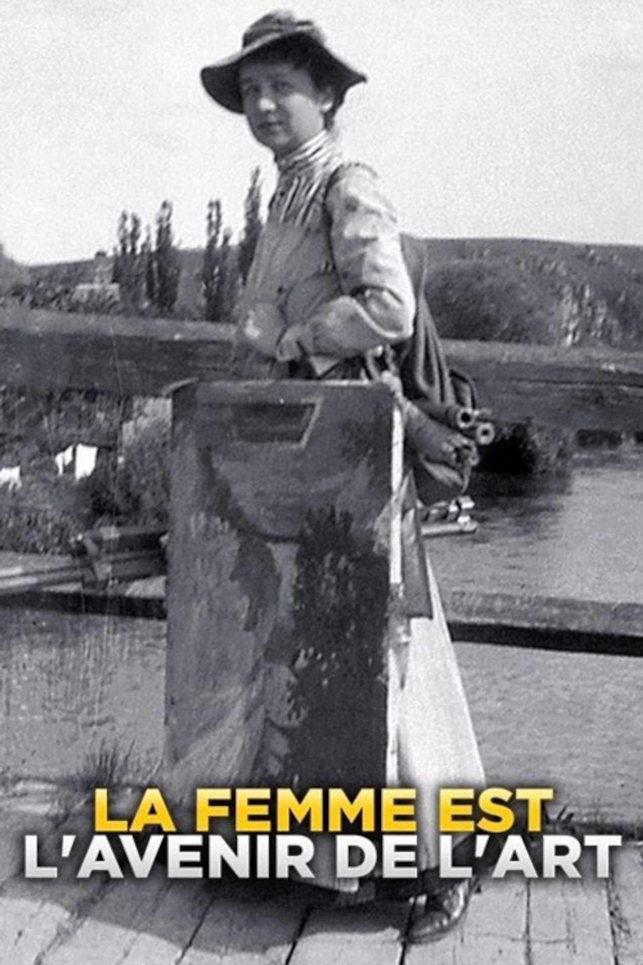 La femme est l'avenir de l'art filmaffisch