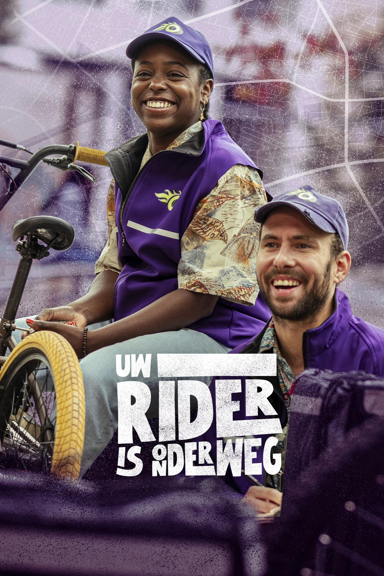 Uw rider is onderweg affisch