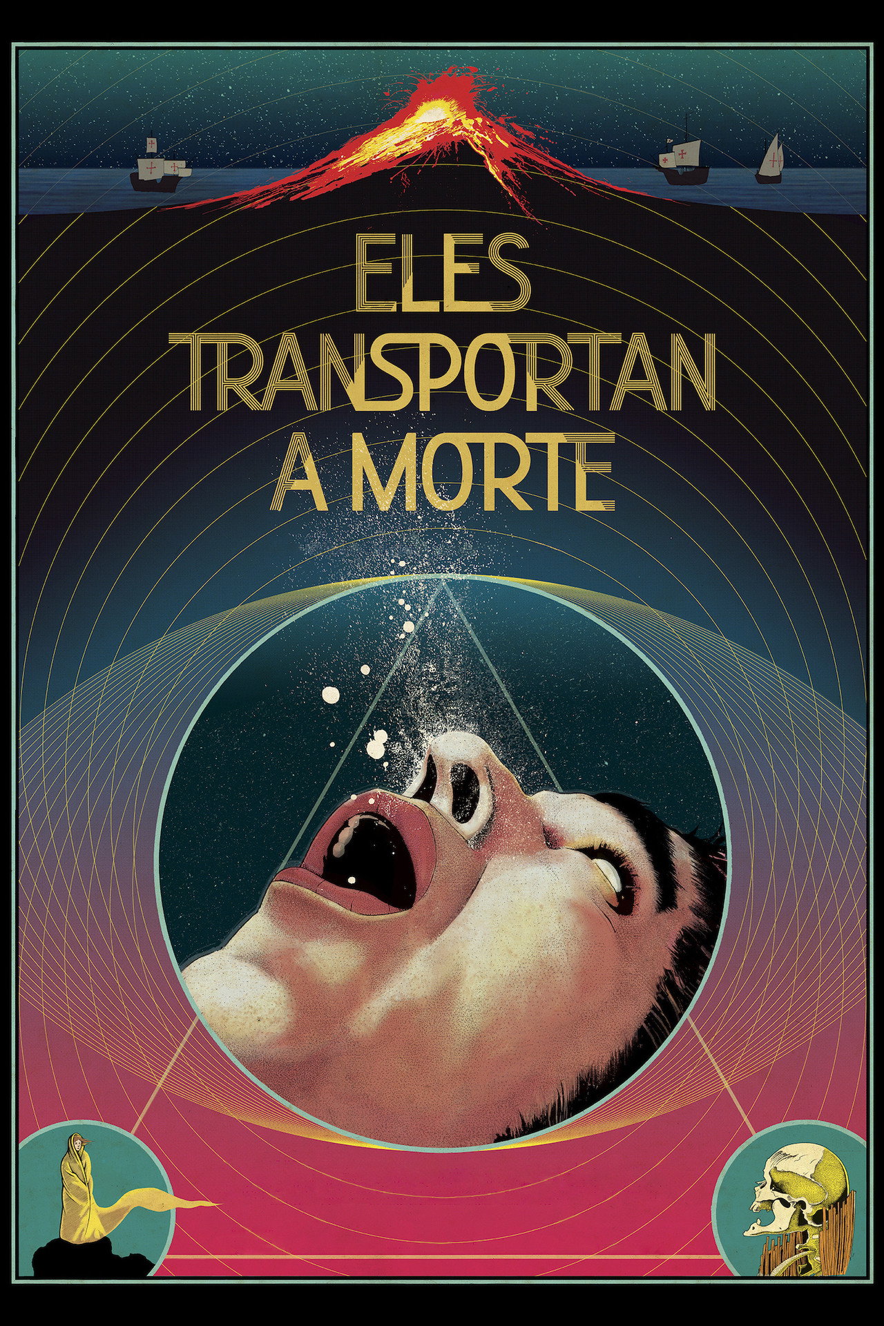 Eles Transportan a Morte filmaffisch
