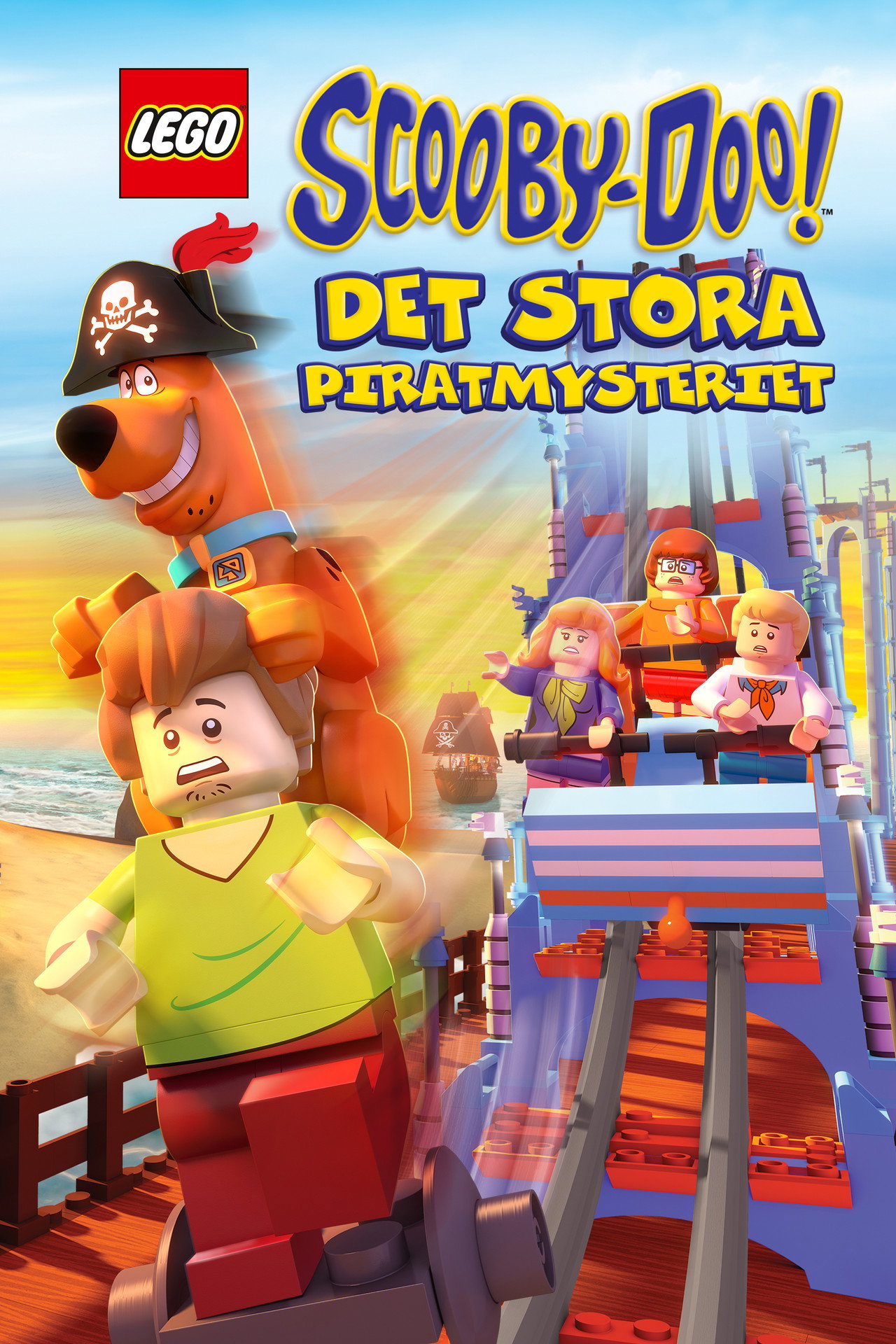 LEGO Scooby-Doo! Det stora piratmysteriet filmaffisch