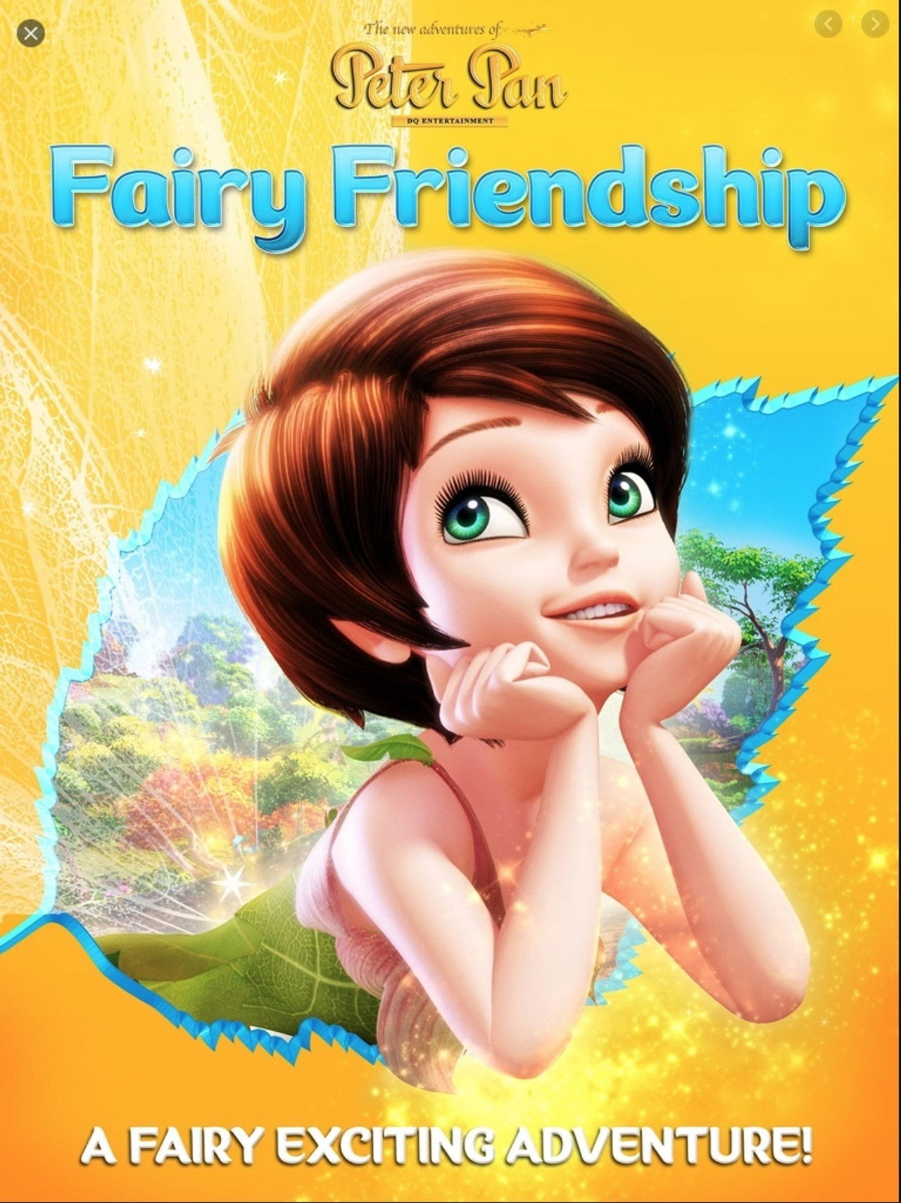 The New Adventures of Peter Pan: Fairy Friendship Backdrop